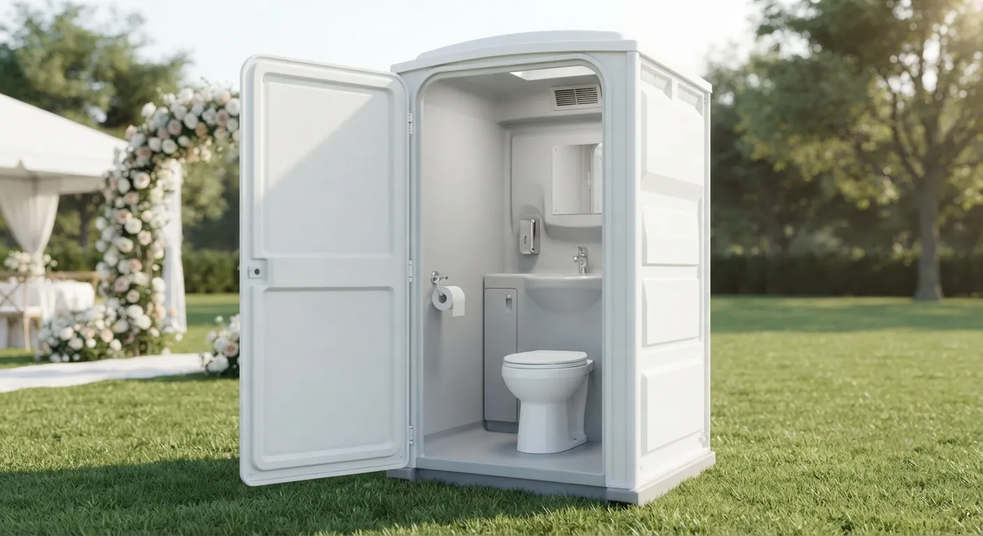 Deluxe Flushable Porta Potty in Pembroke Pines, FL