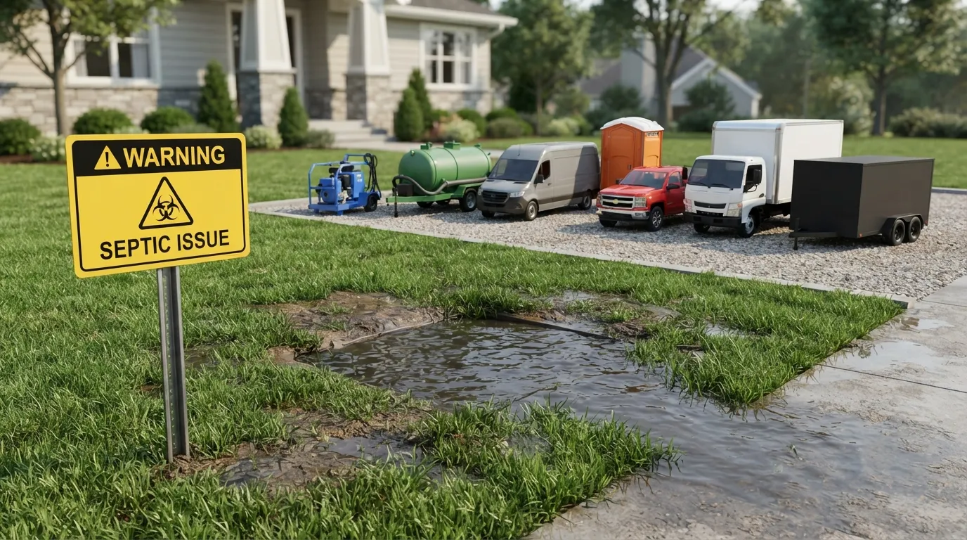 Septic Tank Warning Signs in Pembroke Pines, FL